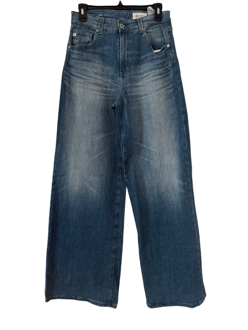 AG Denim - Deven High waist wide leg jeans size 28